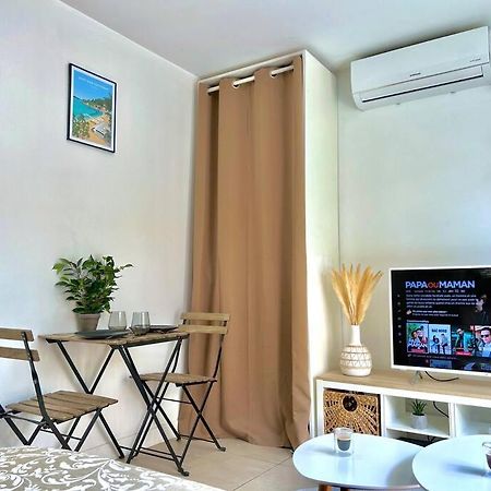 Studio Cosy Proche Plage, Parking Gratuit Juan-les-Pins Eksteriør billede