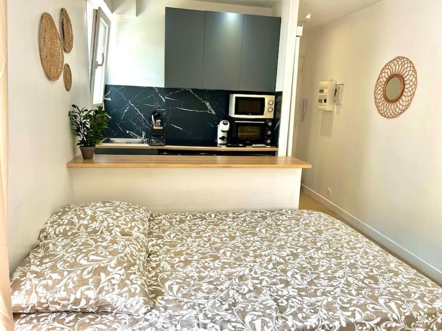 Studio Cosy Proche Plage, Parking Gratuit Juan-les-Pins Eksteriør billede